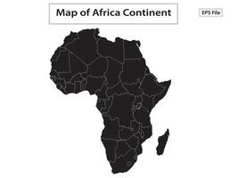 World map. Political maps of North and South America, Europe and Asia, Africa and Australia continents. World map countries and country names. vector