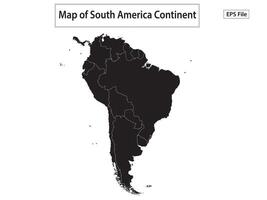 World map. Political maps of North and South America, Europe and Asia, Africa and Australia continents. World map countries and country names. vector