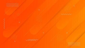 Dynamic orange textured background design with orange color. vector