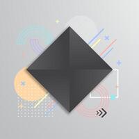 Abstract square geometric design patterns and backgrounds. Use for modern designs, covers, templates, decorated, brochures, leaflets. vector