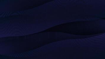 3D modern wave curve abstract presentation background. Luxury paper cut background. vector