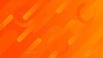 Dynamic orange textured background design with orange color. vector