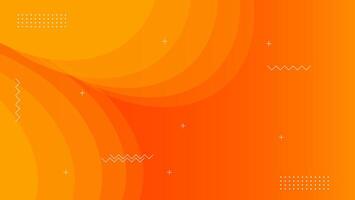 Dynamic orange textured background design with orange color. vector