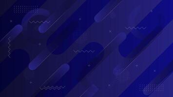 Minimal geometric background. Dynamic shapes composition. vector