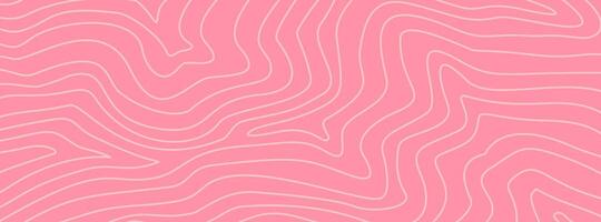 abstract wavy pink pastel background. abstract wave pink background. topographic contour background. contour lines background. Topographic map contour background. vector