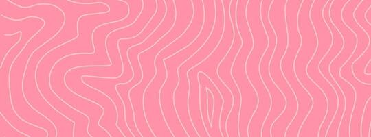 abstract wavy pink pastel background. abstract wave pink background. topographic contour background. contour lines background. Topographic map contour background. vector