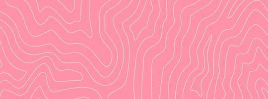 abstract wavy pink pastel background. abstract wave pink background. topographic contour background. contour lines background. Topographic map contour background. vector