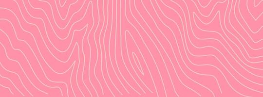abstract wavy pink pastel background. abstract wave pink background. topographic contour background. contour lines background. Topographic map contour background. vector