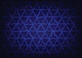 Dark blue triangle line pattern decoration background vector