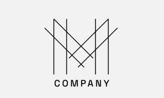 M architect Logo for your Business vector