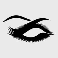 Elegant Hairstyles for Modern Women. vector