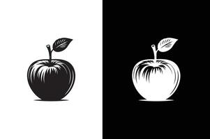 Apple Icon silhouette black background. Apple icon. Apple icon. apple symbols for your web design vector