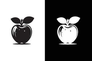 Apple Icon silhouette white background. Apple icon. Apple icon. apple symbols for your web design vector