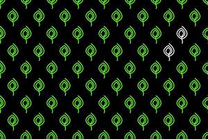 Abstract leaf seamless pattern background vector