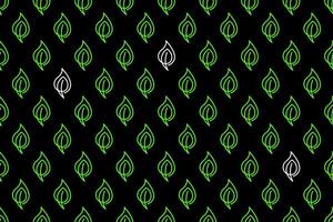 Abstract leaf seamless pattern background vector
