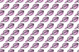 Abstract leaf seamless pattern background vector