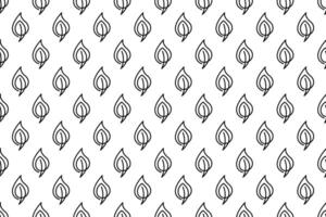 Abstract leaf seamless pattern background vector