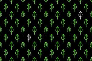 Abstract leaf seamless pattern background vector