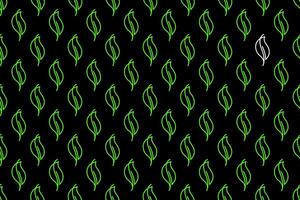 Abstract leaf seamless pattern background vector