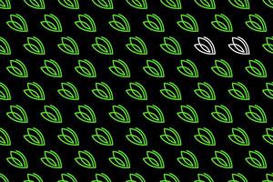 Abstract leaf seamless pattern background vector