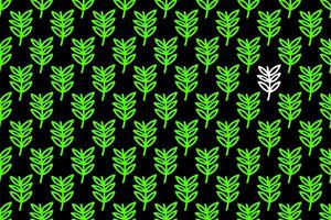 Abstract leaf seamless pattern background vector