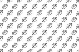 Abstract leaf seamless pattern background vector