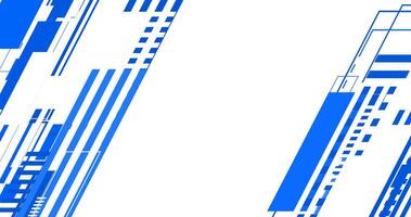 abstract elegant blue background with geometric shapes vector