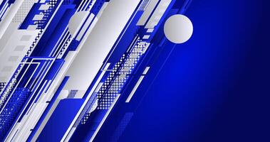 abstract elegant blue background with lines and halftone vector
