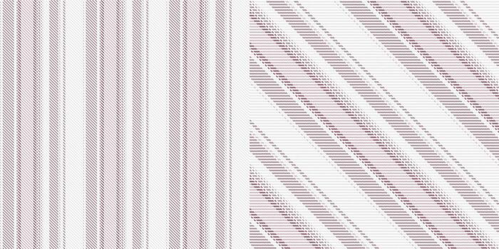 un conjunto de cuatro diferente patrones con diagonal líneas vector