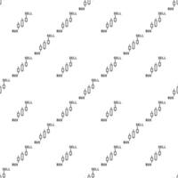 Buy and Sell Candlestick Chart seamless pattern in thin line style vector