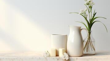 Modern Blender Design on a white background photo