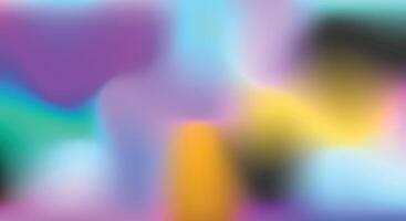 Blurred color gradient background. Colorful fluid gradation backdrop. Modern simple graphic element. vector