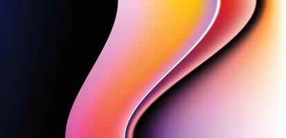Fluid color gradient background. Blurred liquid color gradation. For social media template, landing page, or advertisement. vector