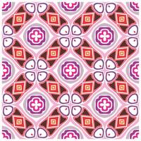 geometric seamless pattern design vector
