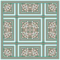 seamless geometric pattern design vector