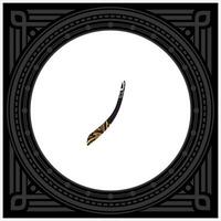 Arabic Calligraphy Alphabet letters or font in Kufic, Divani and Thuluth styles, Stylized islamic calligraphy elements black on White background, for all kinds of religious design vector