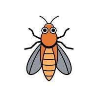 Codling Moth angry icon vector