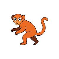Common Cuscus monkey play icon vector