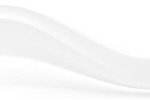 white background with wave shadow pattern vector