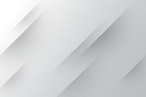 Abstract white and grey background. Geometric pattern vector