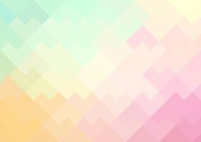 Mosaic pixel background with copy space. Gradient abstract tile background. Artistic polygonal background. vector