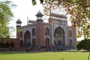 Taj Mahal India 02 20 2022. Taj Mahal. - mausoleum-mosque located in Agra, India, on the banks of the Jamna River photo