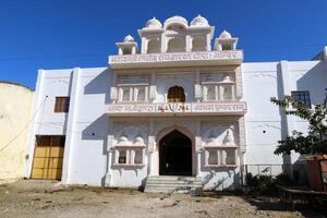 Pushkar India February 23, 2023. Pushkar is one of the sacred pilgrimage sites in Hinduism. photo