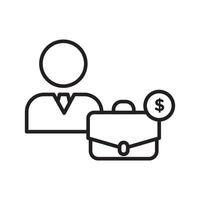Career, job and work icon vector