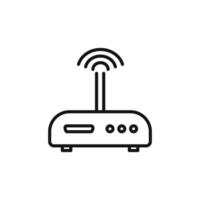 router icon set vector