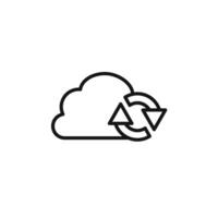 Synchronization icon set vector