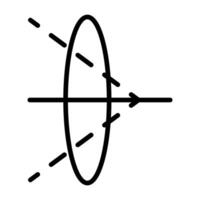 convex icon linear logo mark in black and white vector
