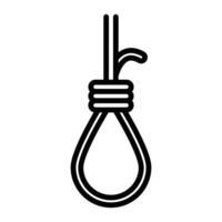 gallows icon set vector