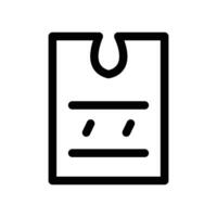 Breathable sweat absorption icon design in filled and outlined style vector
