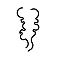 pollution icon design in filled and outlined style vector